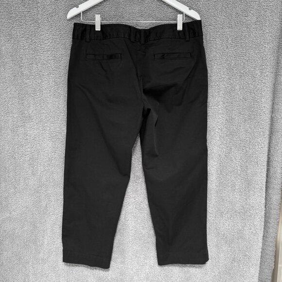 Banana Rebublic Low Rise Washed Satin Crop pants 12 - Picture 3 of 7